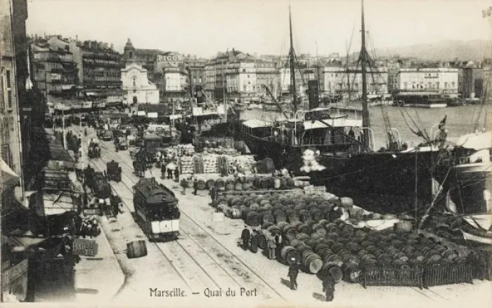 Framed Print : Marseilles, France - The Quay Framed Print : Marseilles, France - The Quay
