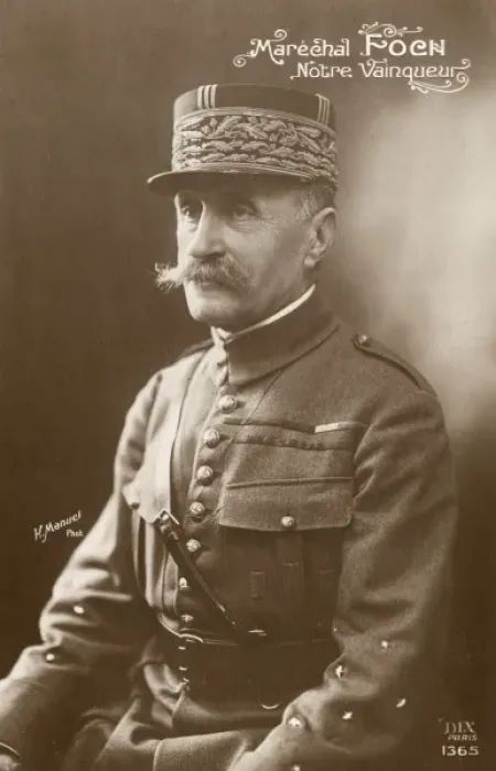 Framed Print : Marshal Foch, General in the French Army during WW1 Framed Print : Marshal Foch, General in the French Army during WW1
