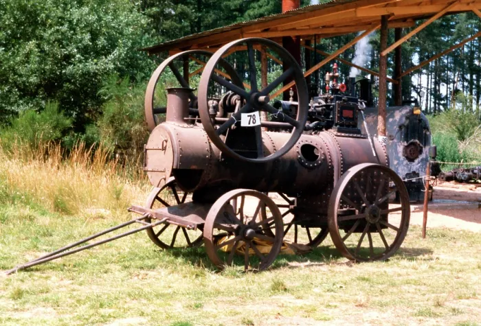 Framed Print : Marshall 7Nhp Portable Engine number: 71725