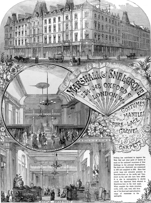 Framed Print : Marshall & Snelgrove Department Store, 1884 Framed Print : Marshall & Snelgrove Department Store, 1884