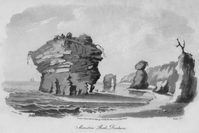 Framed Print : Marston Rock, County Durham Framed Print : Marston Rock, County Durham