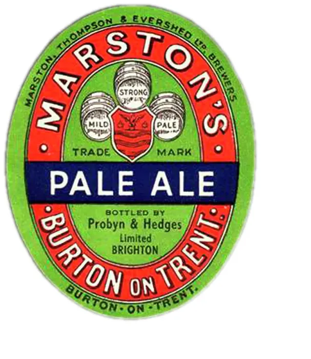 Framed Print : Marston's Pale Ale Framed Print : Marston's Pale Ale