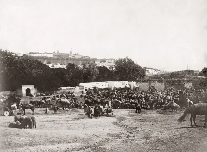 Framed Print : Mart, Tangier, Morocco, c. 1880s Framed Print : Mart, Tangier, Morocco, c. 1880s