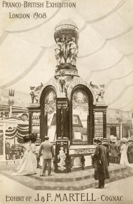 Framed Print : Martell Cognac, Franco-British Exhibition, London Framed Print : Martell Cognac, Franco-British Exhibition, London