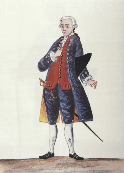 Framed Print : MART͎EZ COMPAѓN Y BUJANDA, Baltasar Jaime (1735-1797)