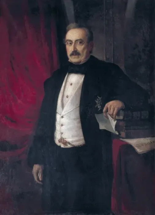 Framed Print : MARTI i ALSINA, Ramon (1826-1894). Bonaventura Framed Print : MARTI i ALSINA, Ramon (1826-1894). Bonaventura