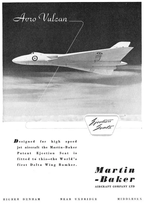 Framed Print : Martin-Baker Ejection Seats - Vulcan Framed Print : Martin-Baker Ejection Seats - Vulcan