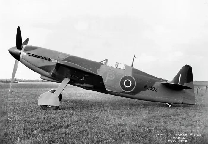 Framed Print : Martin-Baker MB3 -this was the company's second fighter Framed Print : Martin-Baker MB3 -this was the company's second fighter