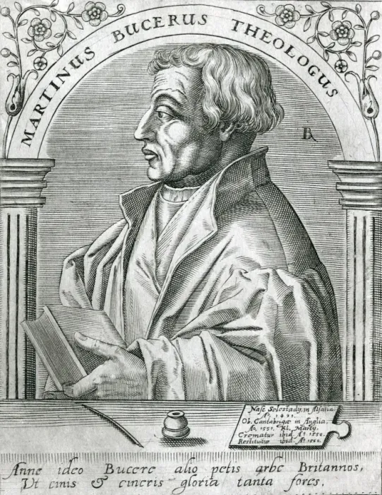 Framed Print : Martin Bucer (De Bry?) Framed Print : Martin Bucer (De Bry?)