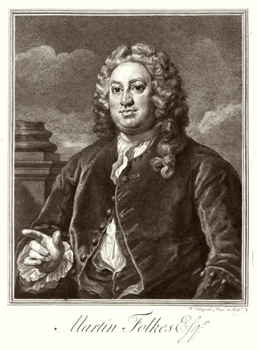 Framed Print : Martin Folkes / Hogarth Framed Print : Martin Folkes / Hogarth