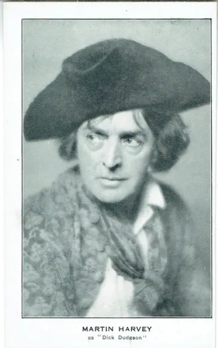 Framed Print : Martin Harvey in The Devils Disciple by George B Shaw Framed Print : Martin Harvey in The Devils Disciple by George B Shaw