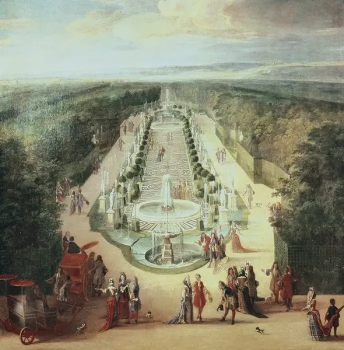 Framed Print : MARTIN, Jean-Baptiste (1659-1736). Perspective View Framed Print : MARTIN, Jean-Baptiste (1659-1736). Perspective View