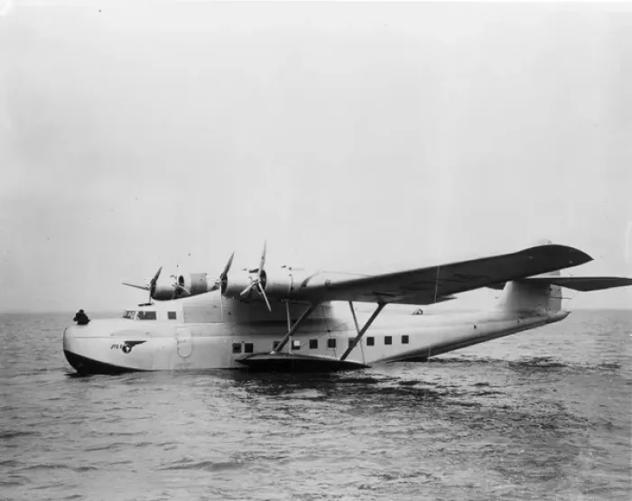 Framed Print : Martin M130 of Pan American Airways Framed Print : Martin M130 of Pan American Airways