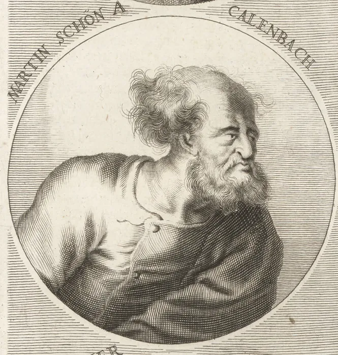 Framed Print : Martin Schongauer, Alsatian engraver and painter, c.1450-1491 Framed Print : Martin Schongauer, Alsatian engraver and painter, c.1450-1491