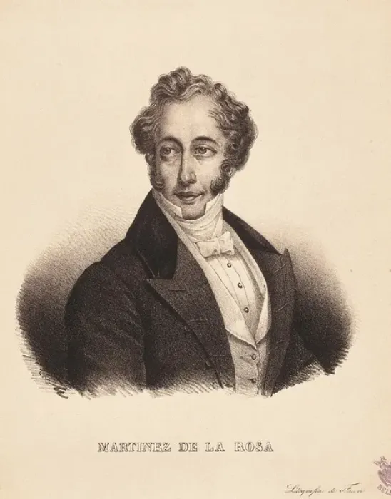 Framed Print : MARTINEZ DE LA ROSA, Francisco (1787-1862). Spanish Framed Print : MARTINEZ DE LA ROSA, Francisco (1787-1862). Spanish