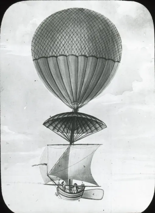 Framed Print : Martyns Aerostatic Globe design, 1783