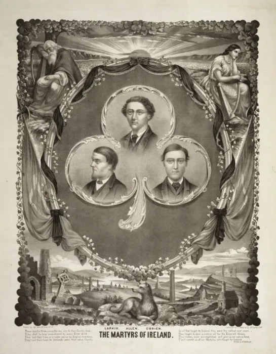 Framed Print : The martyrs of Ireland