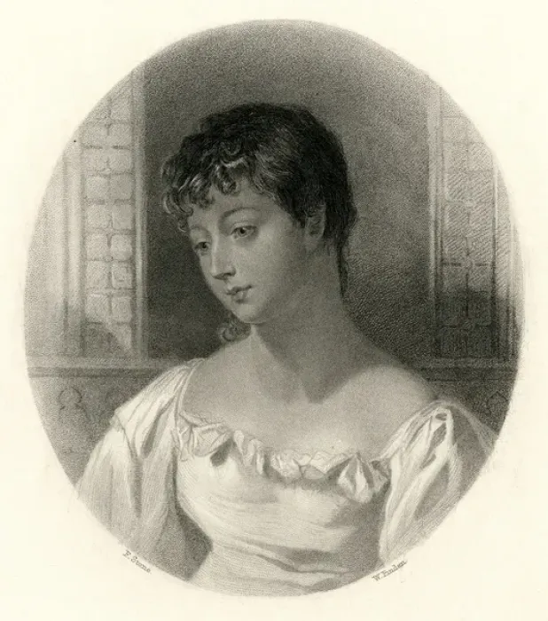 Framed Print : Mary Anne Chaworth (Bw) Framed Print : Mary Anne Chaworth (Bw)