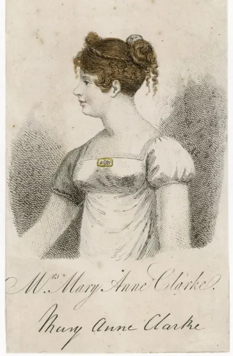 Framed Print : Mary Anne Clarke / Anon Framed Print : Mary Anne Clarke / Anon