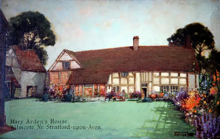 Framed Print : Mary Arden's House, Wilmcote, Stratford upon Avon Framed Print : Mary Arden's House, Wilmcote, Stratford upon Avon