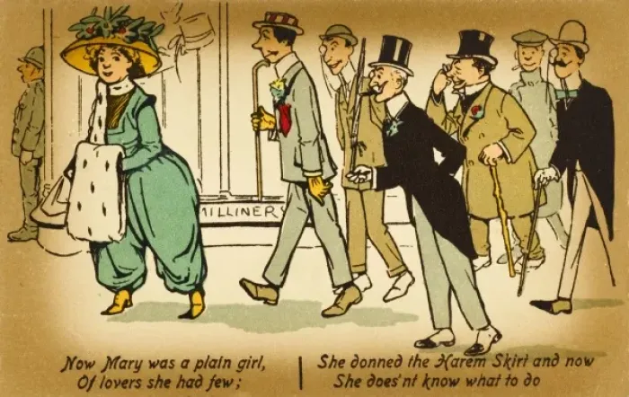 Framed Print : Mary attracts the chaps Framed Print : Mary attracts the chaps