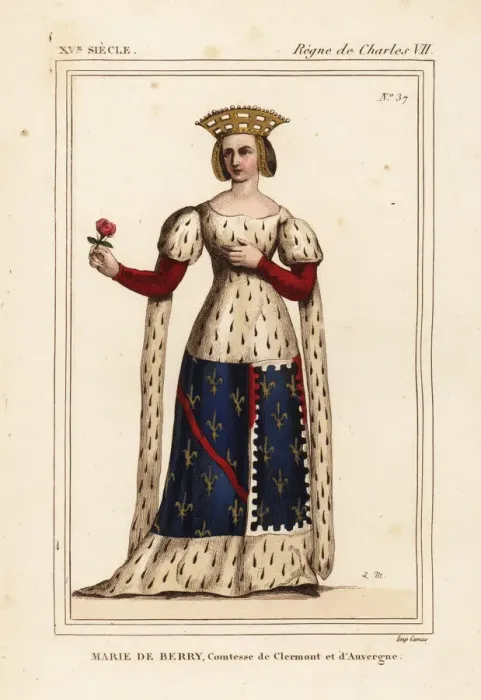Framed Print : Mary of Berry, Marie de Berry, comte de Clermont Framed Print : Mary of Berry, Marie de Berry, comte de Clermont