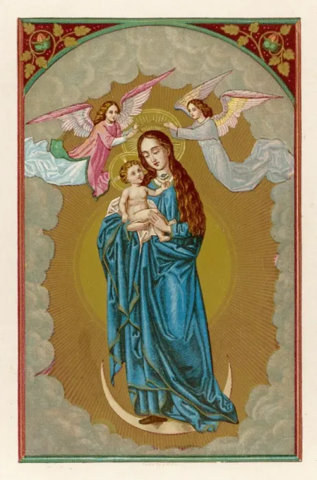 Framed Print : Mary and Child Framed Print : Mary and Child