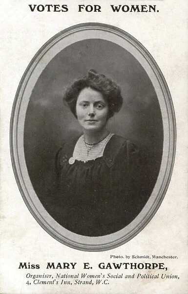 Mary E Gawthorpe Suffragette