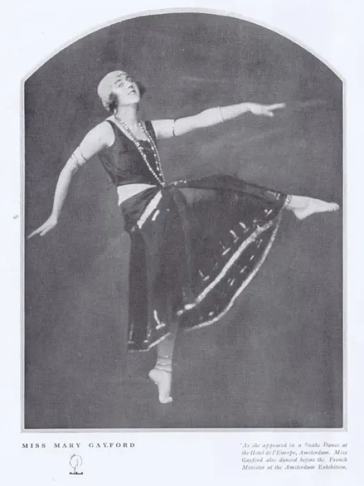 Framed Print : Mary Gayford as she appeared in the Snake Dance Framed Print : Mary Gayford as she appeared in the Snake Dance