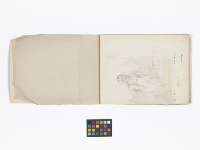 Framed Print : Mary Gibbs Shapter Drawing Book Framed Print : Mary Gibbs Shapter Drawing Book
