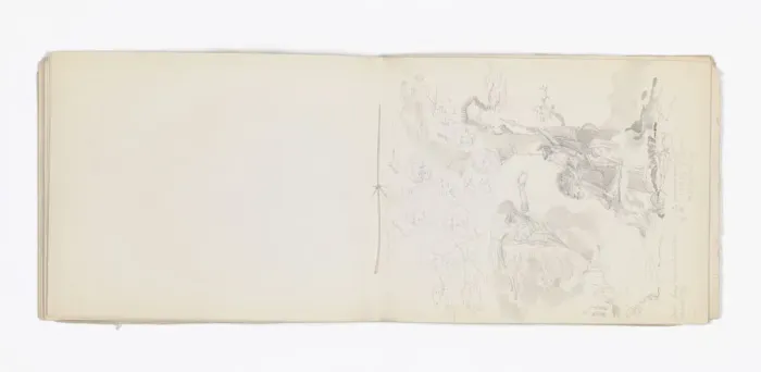 Framed Print : Mary Gibbs Shapter Drawing Book