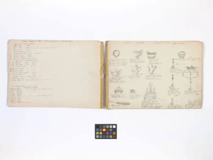 Framed Print : Mary Gibbs Shapter Drawing Book Framed Print : Mary Gibbs Shapter Drawing Book