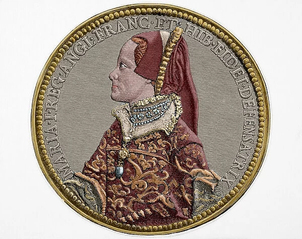 Mary I of England (1516-1558). Queen of England and Ireland