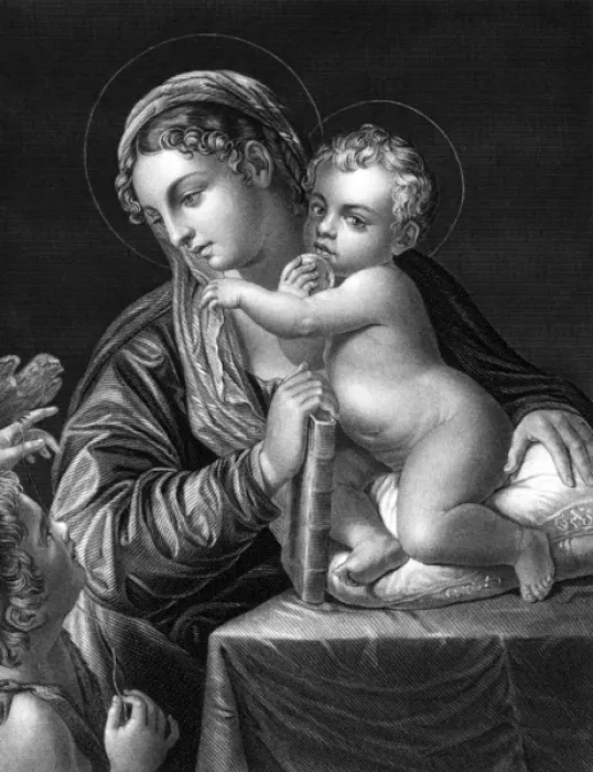 Framed Print : Mary and Jesus Framed Print : Mary and Jesus