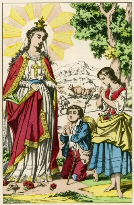 Framed Print : Mary at LA Salette Framed Print : Mary at LA Salette