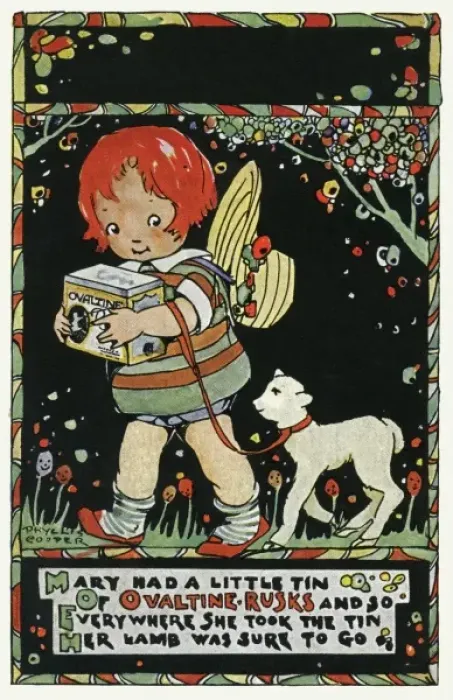 Framed Print : Mary had a little lamb Framed Print : Mary had a little lamb