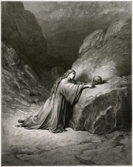 Framed Print : MARY MAGDALEN REPENTS Framed Print : MARY MAGDALEN REPENTS