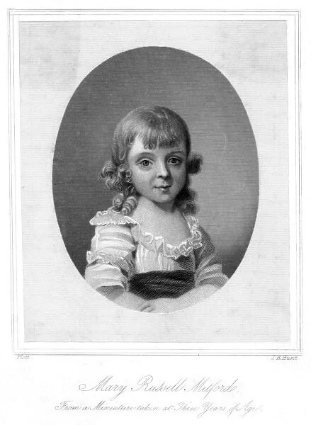 Mary Mitford as a Child