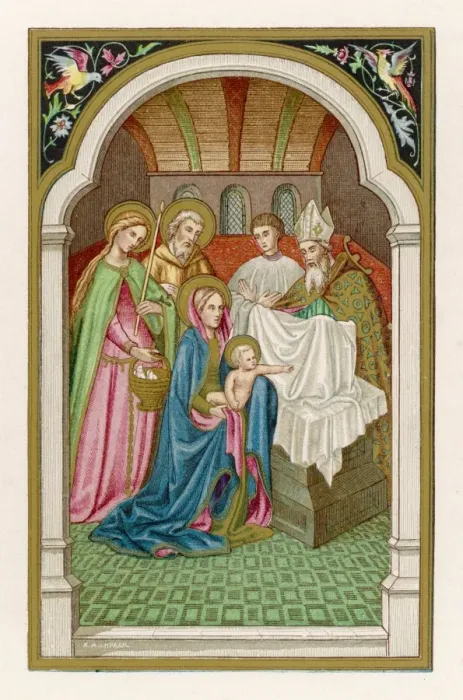 Framed Print : Mary is Purified Framed Print : Mary is Purified