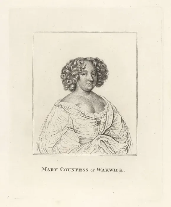 Framed Print : Mary Rich, Countess of Warwick, 1625-1678 Framed Print : Mary Rich, Countess of Warwick, 1625-1678
