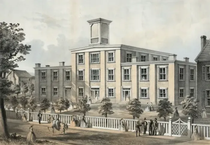 Framed Print : Mary Sharp College, at Winchester, Tenn Framed Print : Mary Sharp College, at Winchester, Tenn