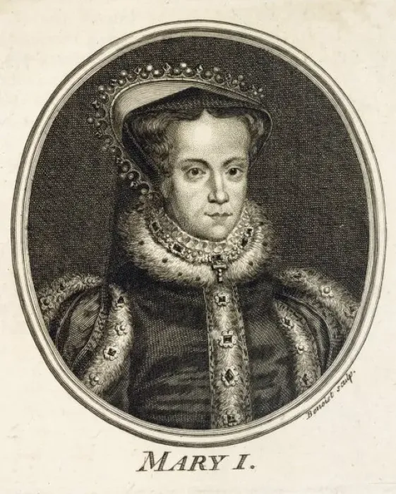Framed Print : Mary Tudor / Benoist Framed Print : Mary Tudor / Benoist
