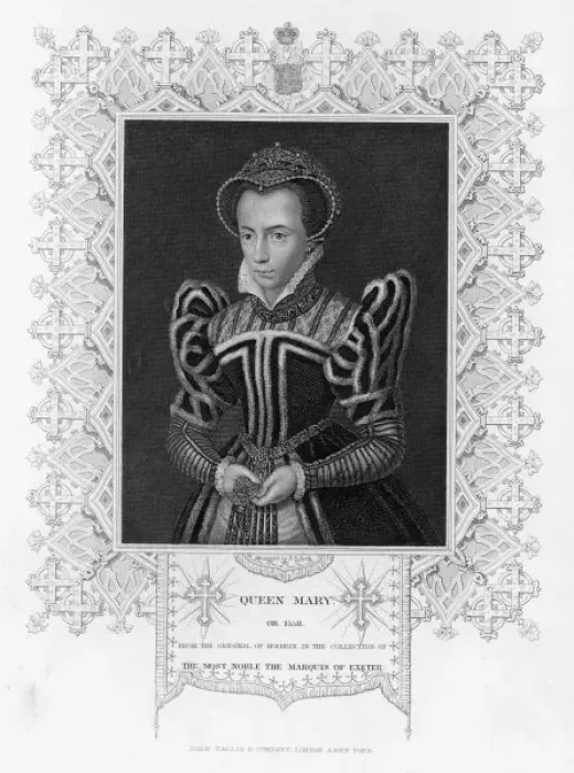 Framed Print : Mary Tudor / Ryall Framed Print : Mary Tudor / Ryall
