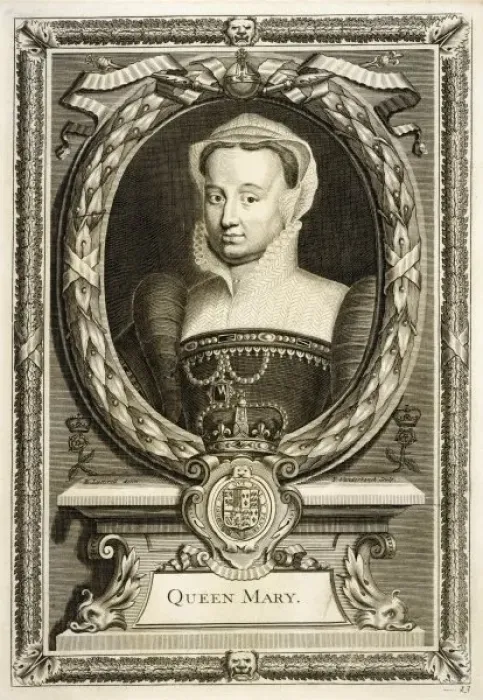 Framed Print : Mary Tudor / Vanderbanck Framed Print : Mary Tudor / Vanderbanck