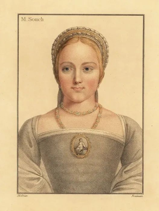 Framed Print : Mary Zouch, lady in waiting to Jane Seymour Framed Print : Mary Zouch, lady in waiting to Jane Seymour