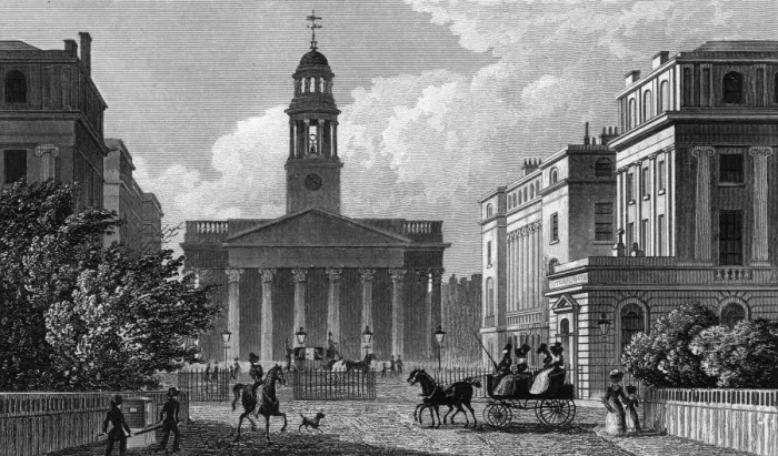 Framed Print : Marylebone Church Framed Print : Marylebone Church