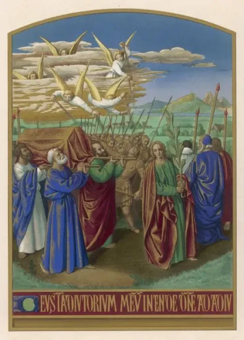 Framed Print : Marys Funeral / Fouquet Framed Print : Marys Funeral / Fouquet