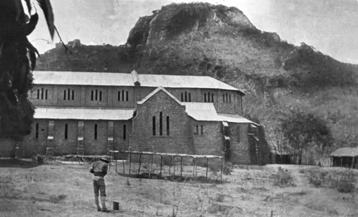 Framed Print : Masasi church used as a hospital, East Africa, WW1 Framed Print : Masasi church used as a hospital, East Africa, WW1