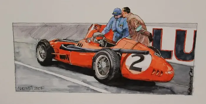 Framed Print : Maserati 20F racing car Framed Print : Maserati 20F racing car