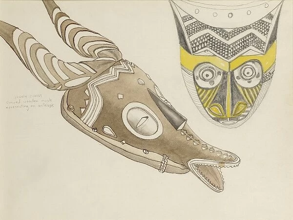 Masks from the Ivory Coast